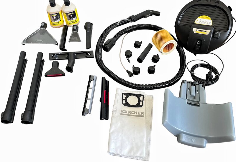 Inchiriez aspirator Karcher injectie-extractie auto si tapiterii (Bucuresti